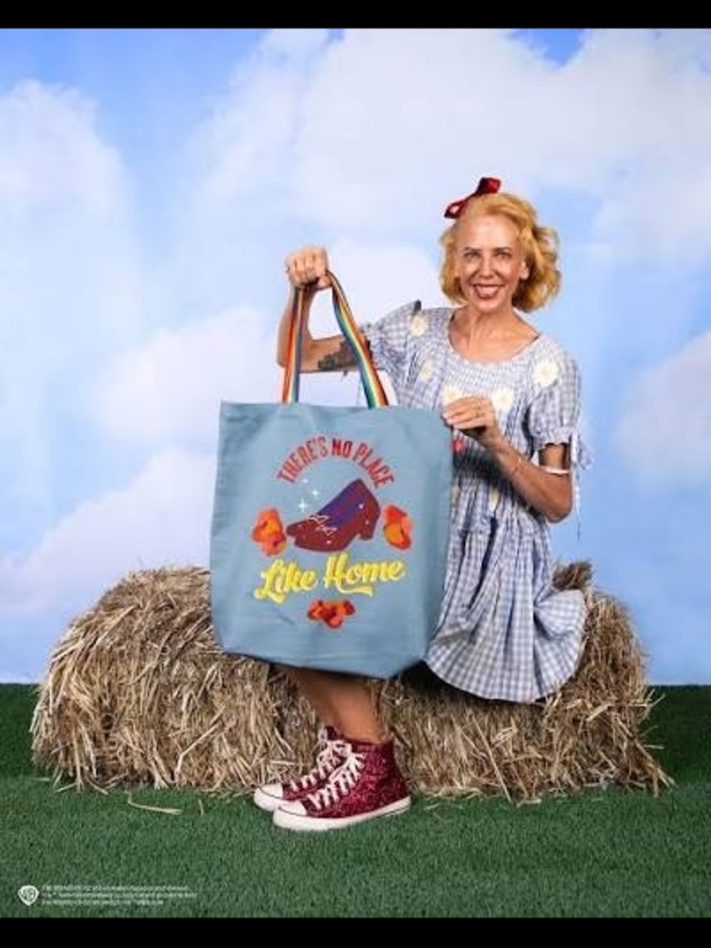 Canvas Harveys Shopper Tote Bag with 'There's No Place Like Home' Wizard Of Oz